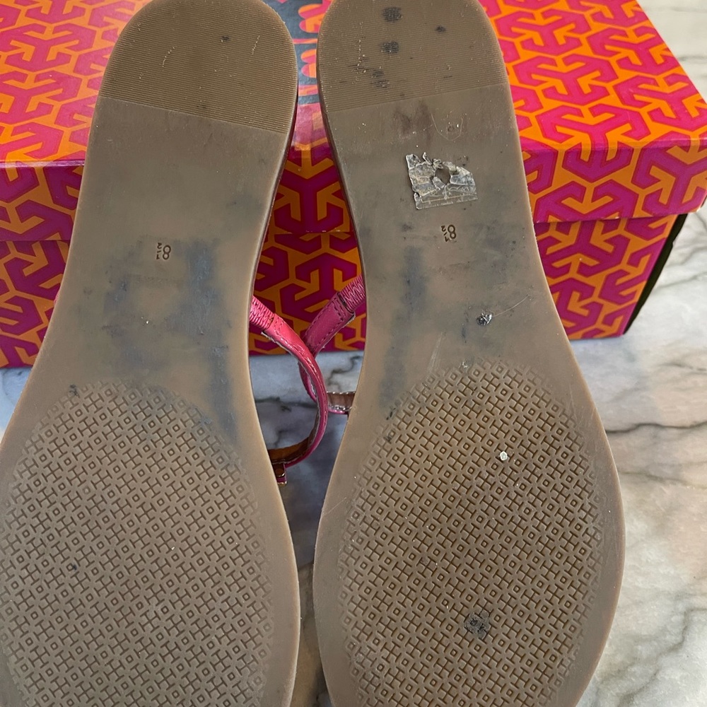 Authentic Tory Burch Thing Sandal - Picture 3 of 3